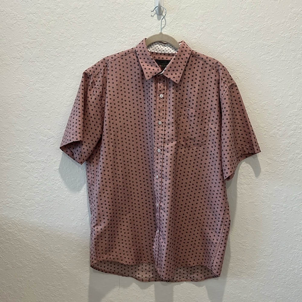 Planet b dark pink casual shirt